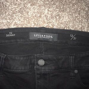 Liverpool Black skinny Jeans